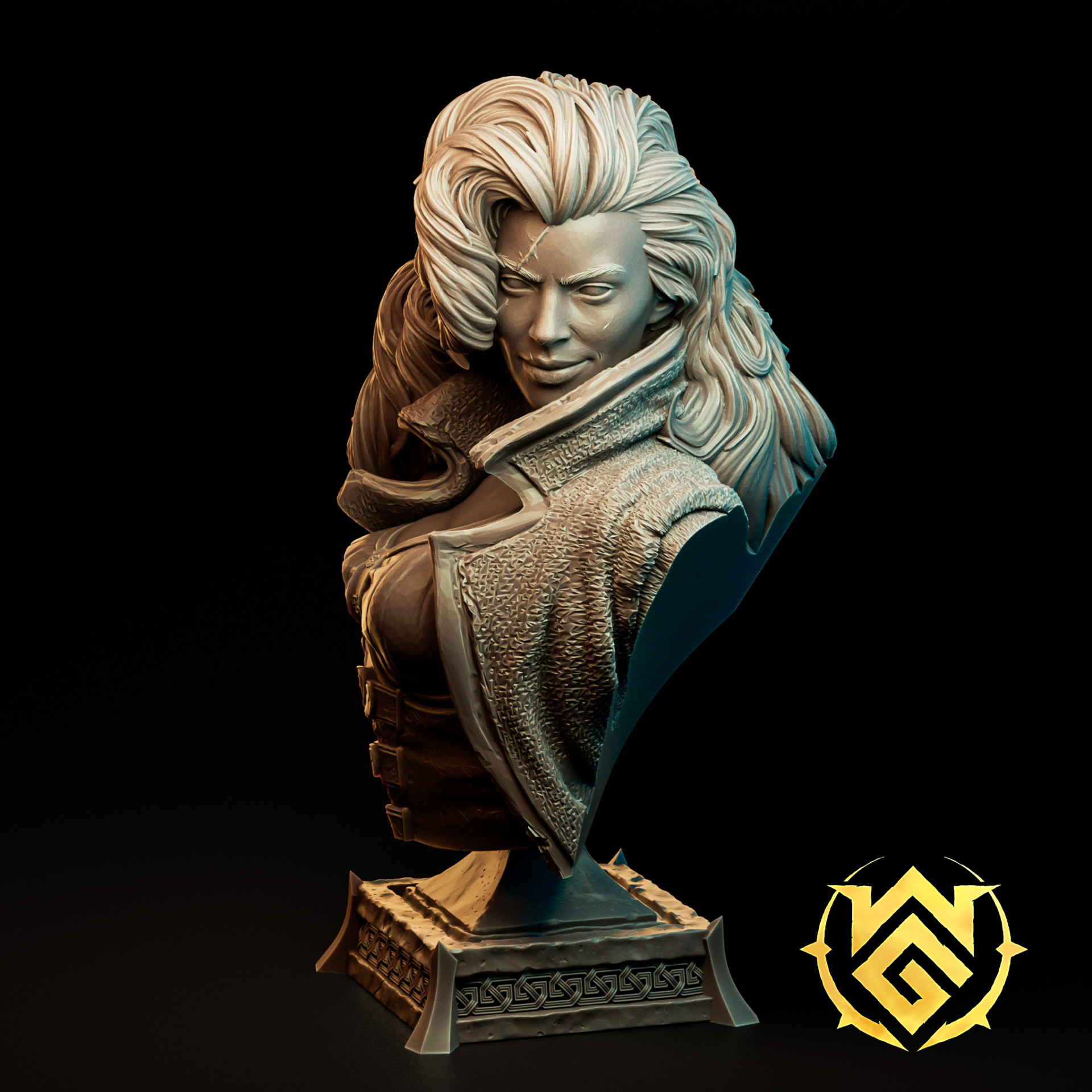 Flail Queen - Bust - by WitchGuild
