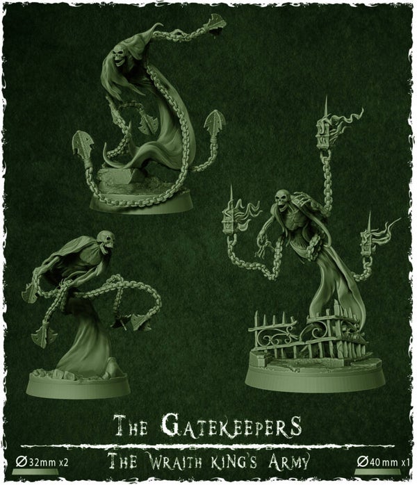 Unit: The Gate Keepers (3x) - Scale 32 mm - By Z-Axis