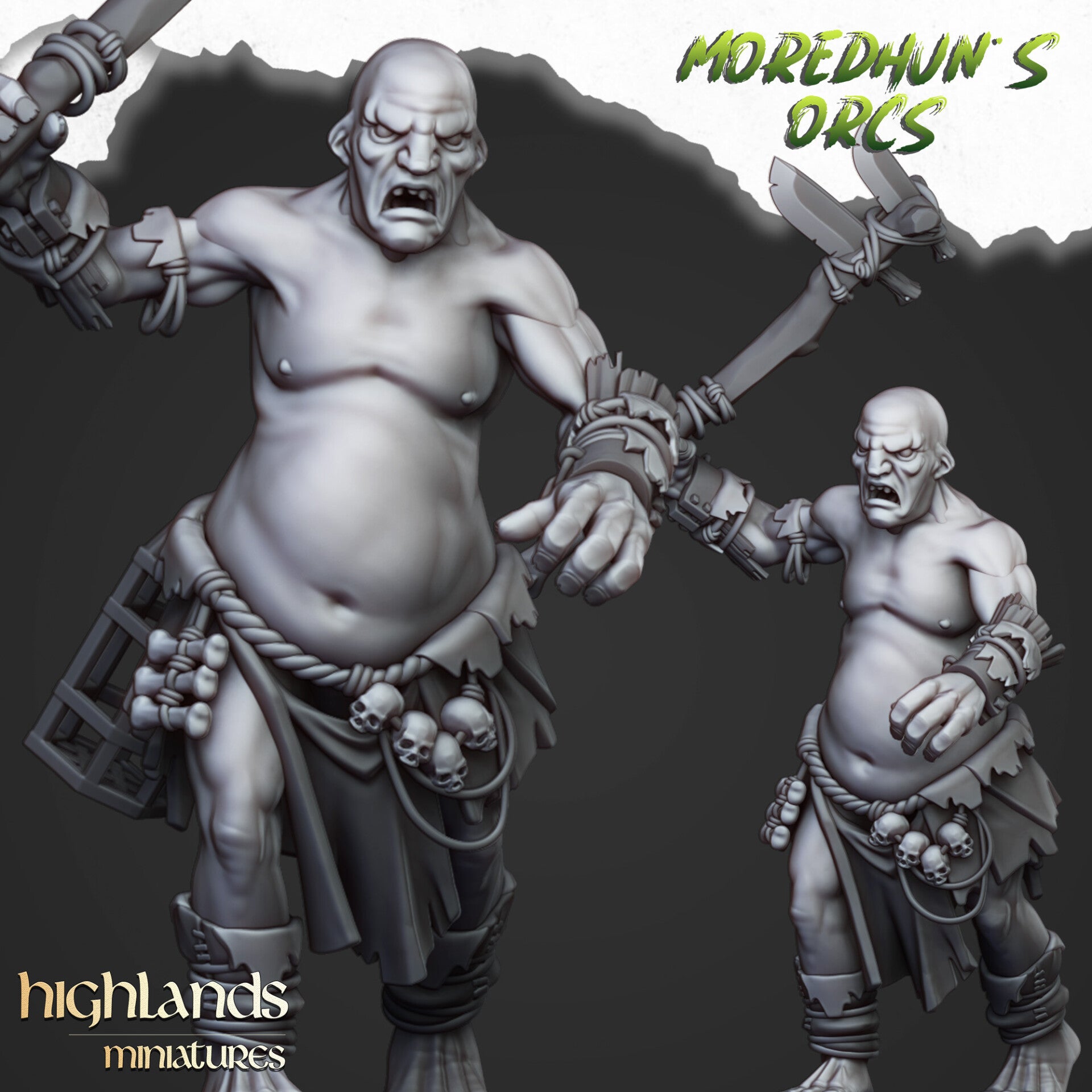 Moredhun's Orcs - Giant - By Highlands Miniatures