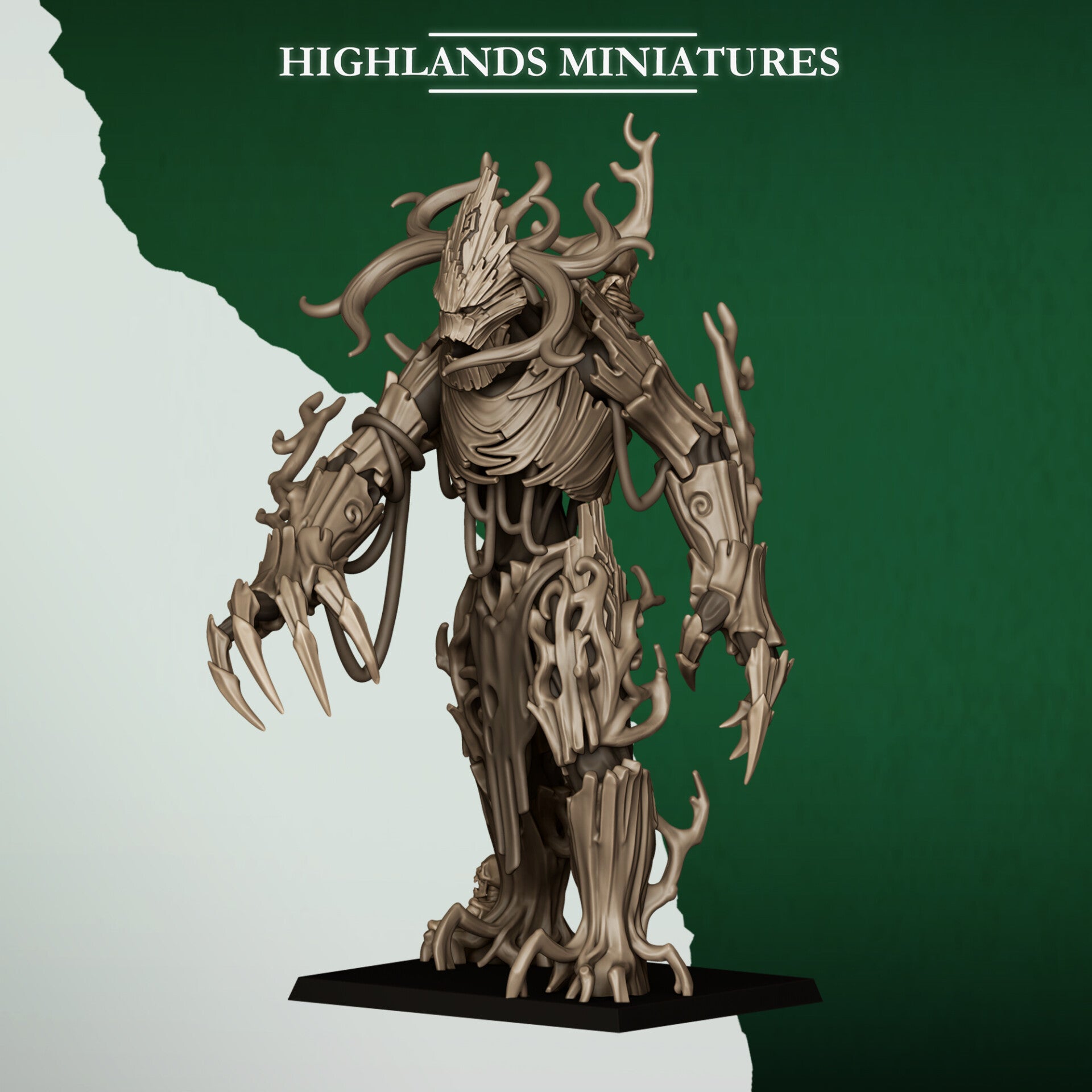 Feral Elves - Giant Tree - By Highlands Miniatures
