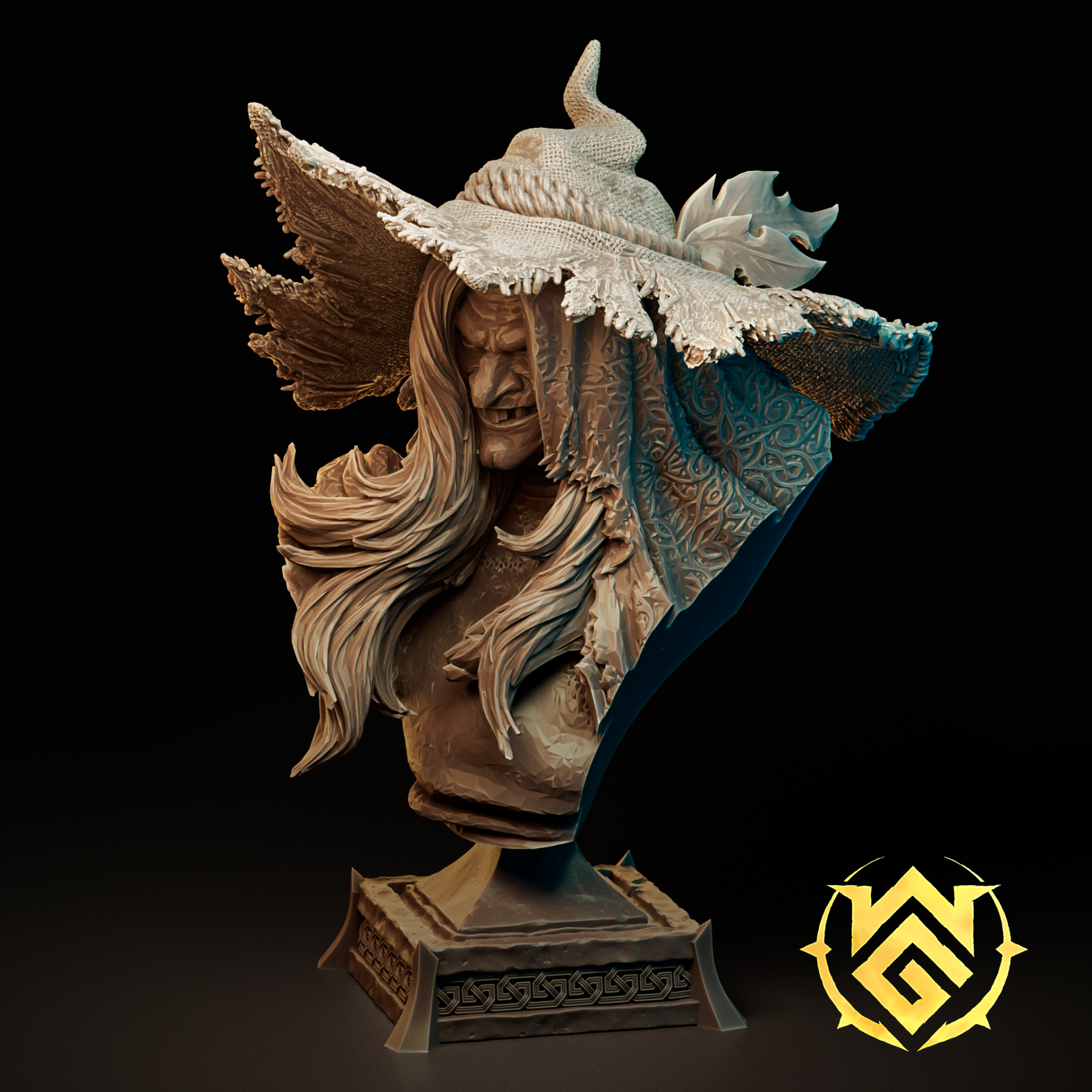 Gourd Necromancer - Bust - by WitchGuild