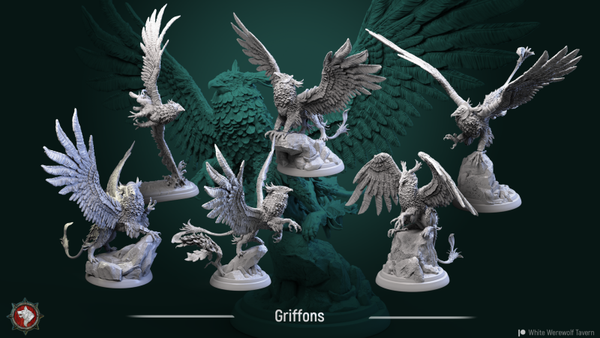 Winged Warriors - Griffon - 32mm