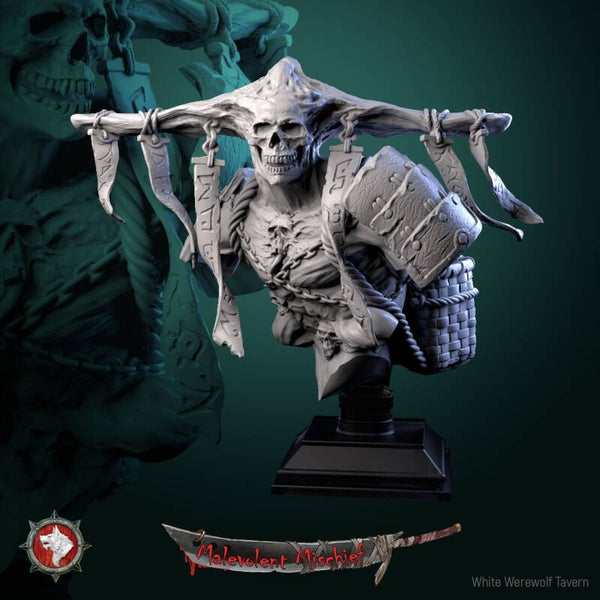 Malovalent Misschief - Grimblade Revenant - Bust