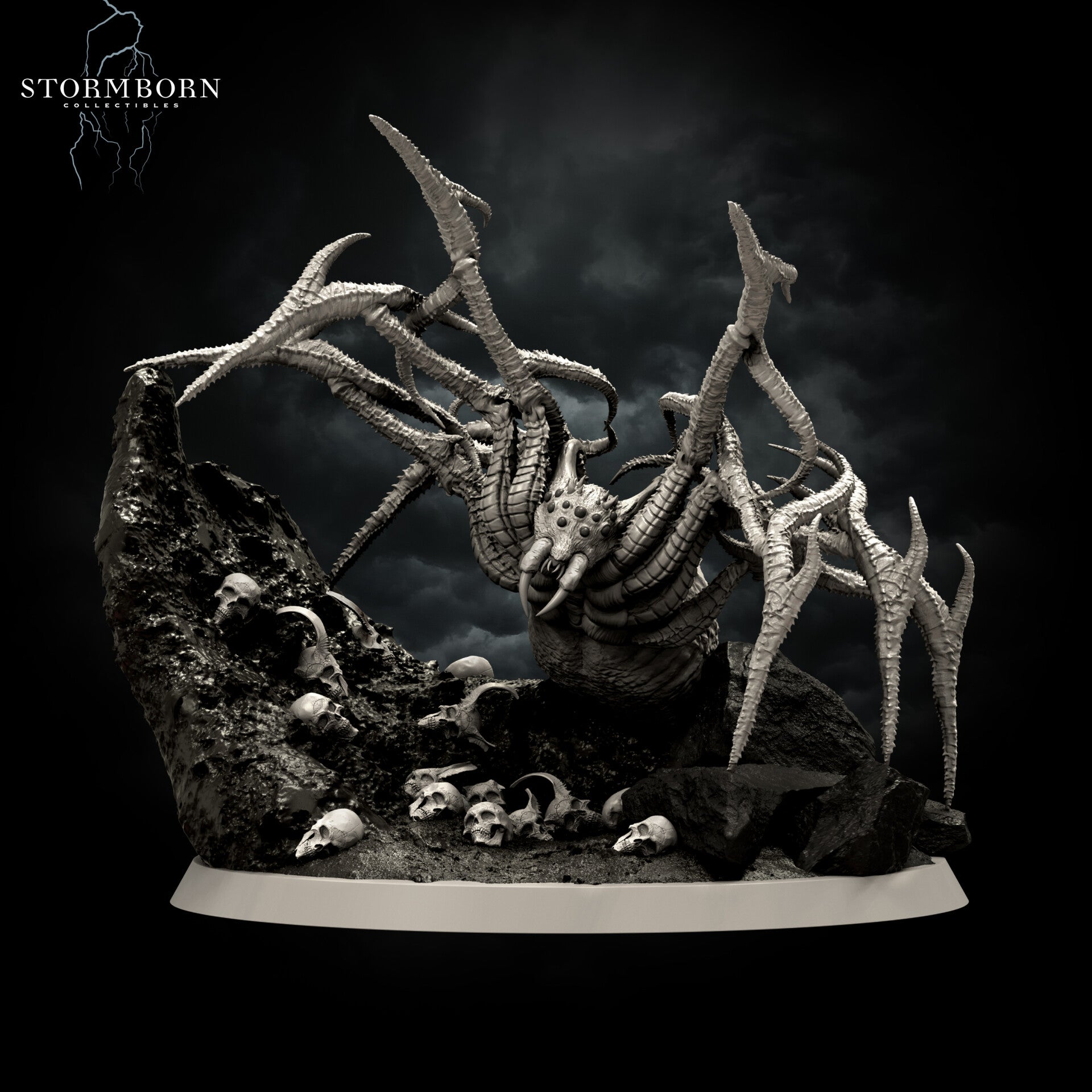 Grimfang Weaver of Nightmares - Scale 32mm - by Stormborn Collectibles