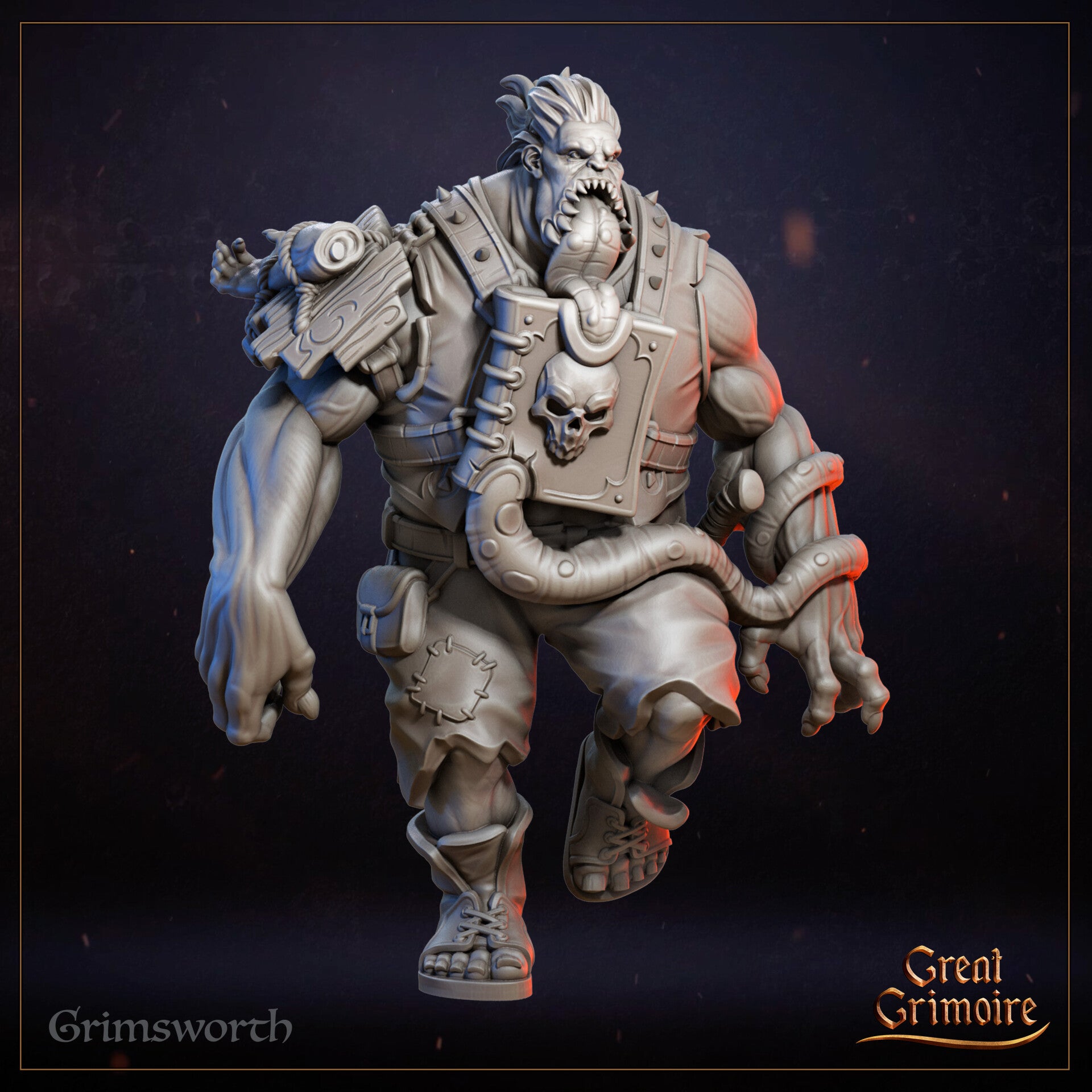 City 451 - Grimsworth - 32mm - by Great Grimoire