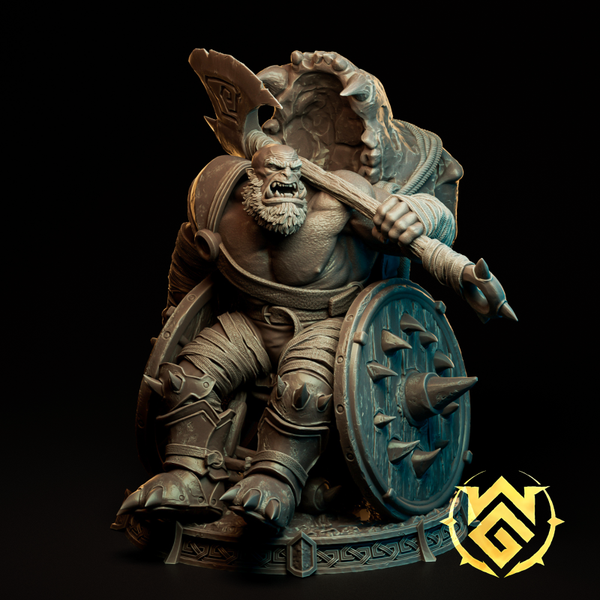 God Hewer Groc - Scale 32mm by WitchGuild