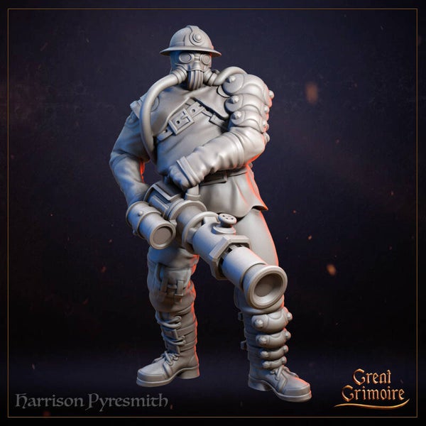 City 451 - Harrison Pyresmith - 32mm - by Great Grimoire