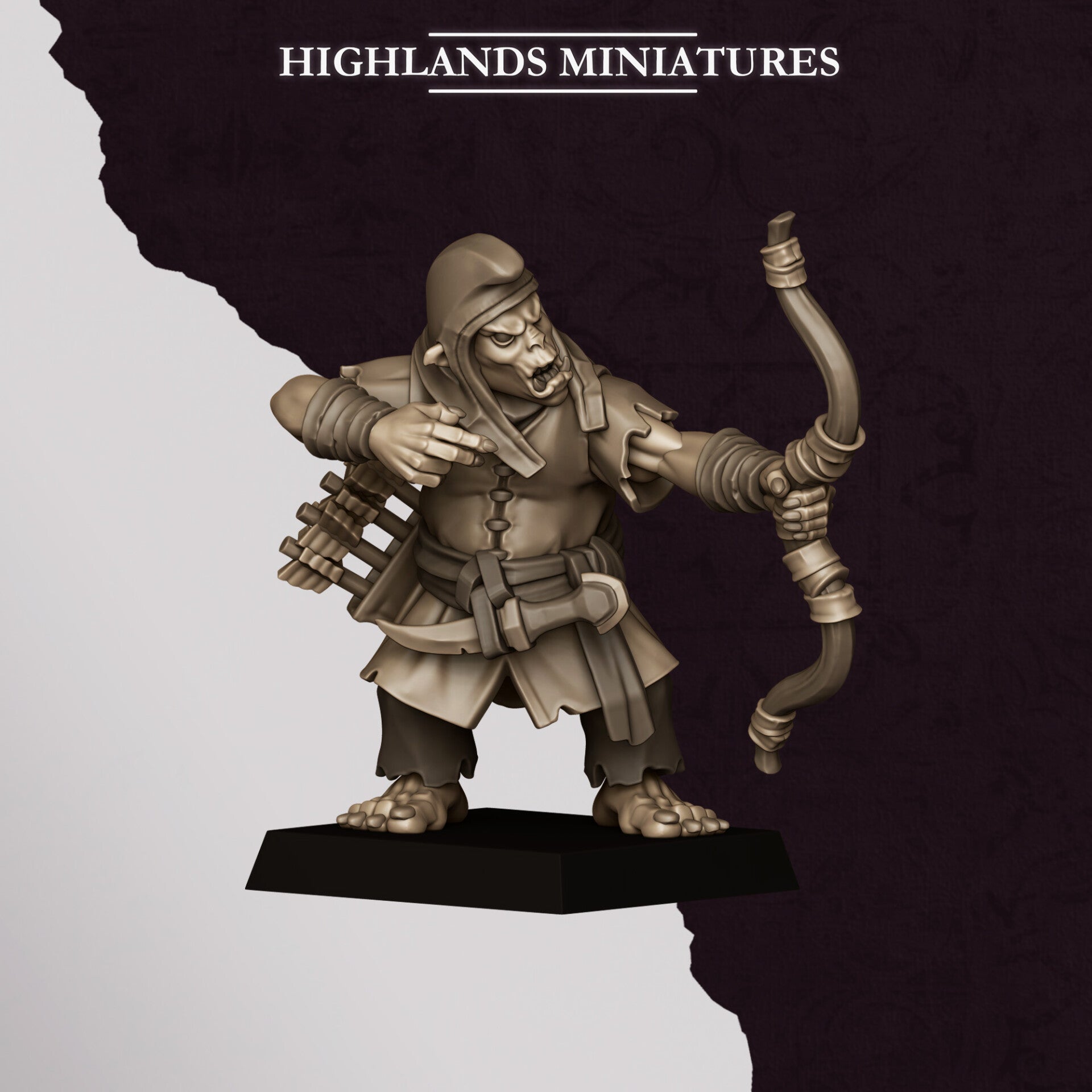 Sons Of Marduk - Hobgoblin Archers 5x (no command) - By Highlands Miniatures