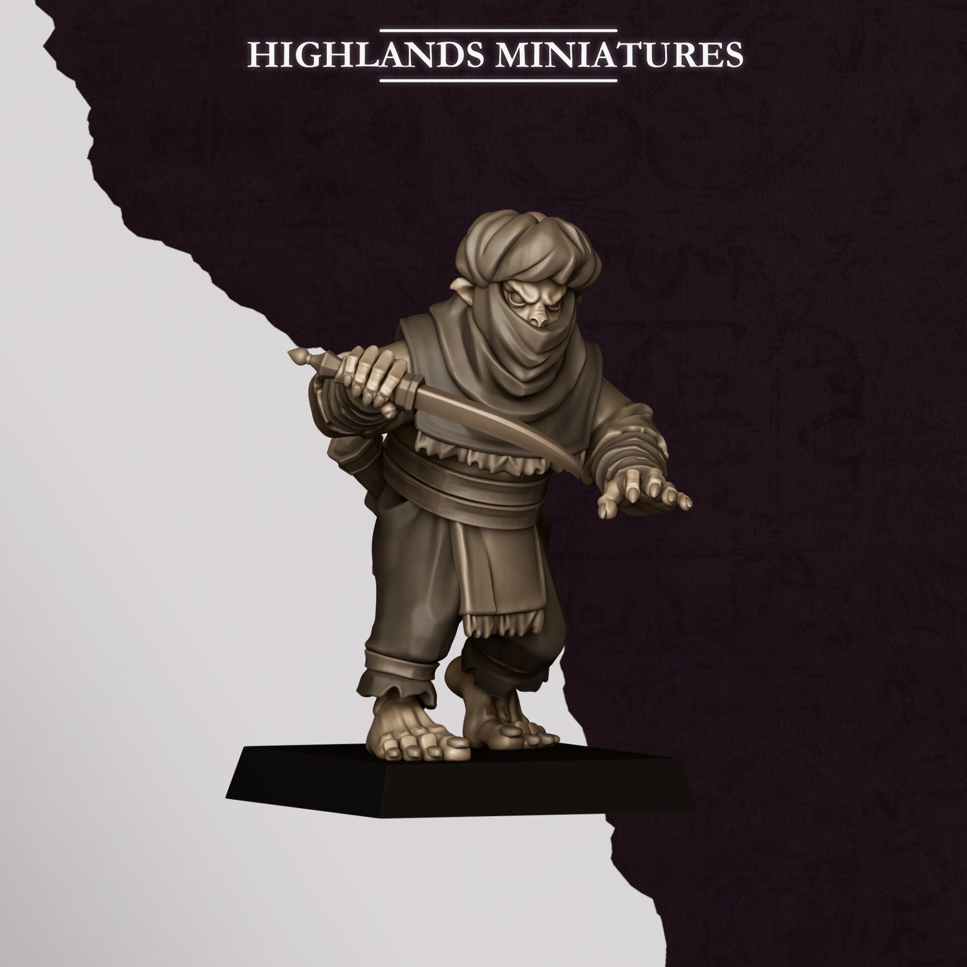 Sons Of Marduk - Hobgoblin Backstabbers 5x (no command) - By Highlands Miniatures
