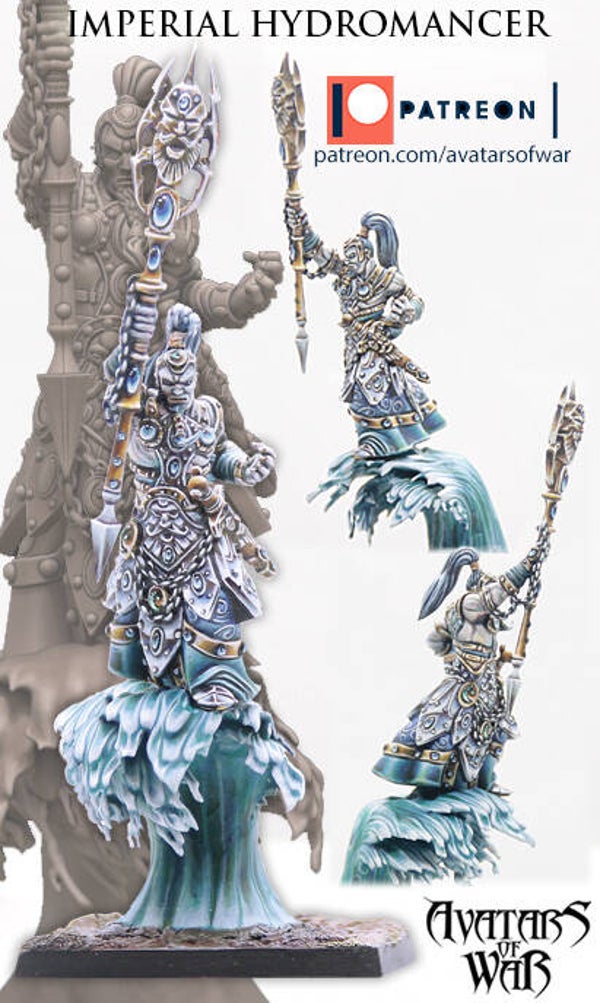 Barbarian Hydromancer - By Avatars of War