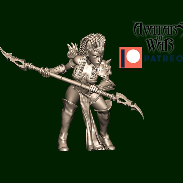 Dark Elf Princess 5 - By Avatars of War