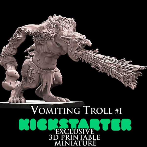 Vomiting Troll 1 - By Avatars of War
