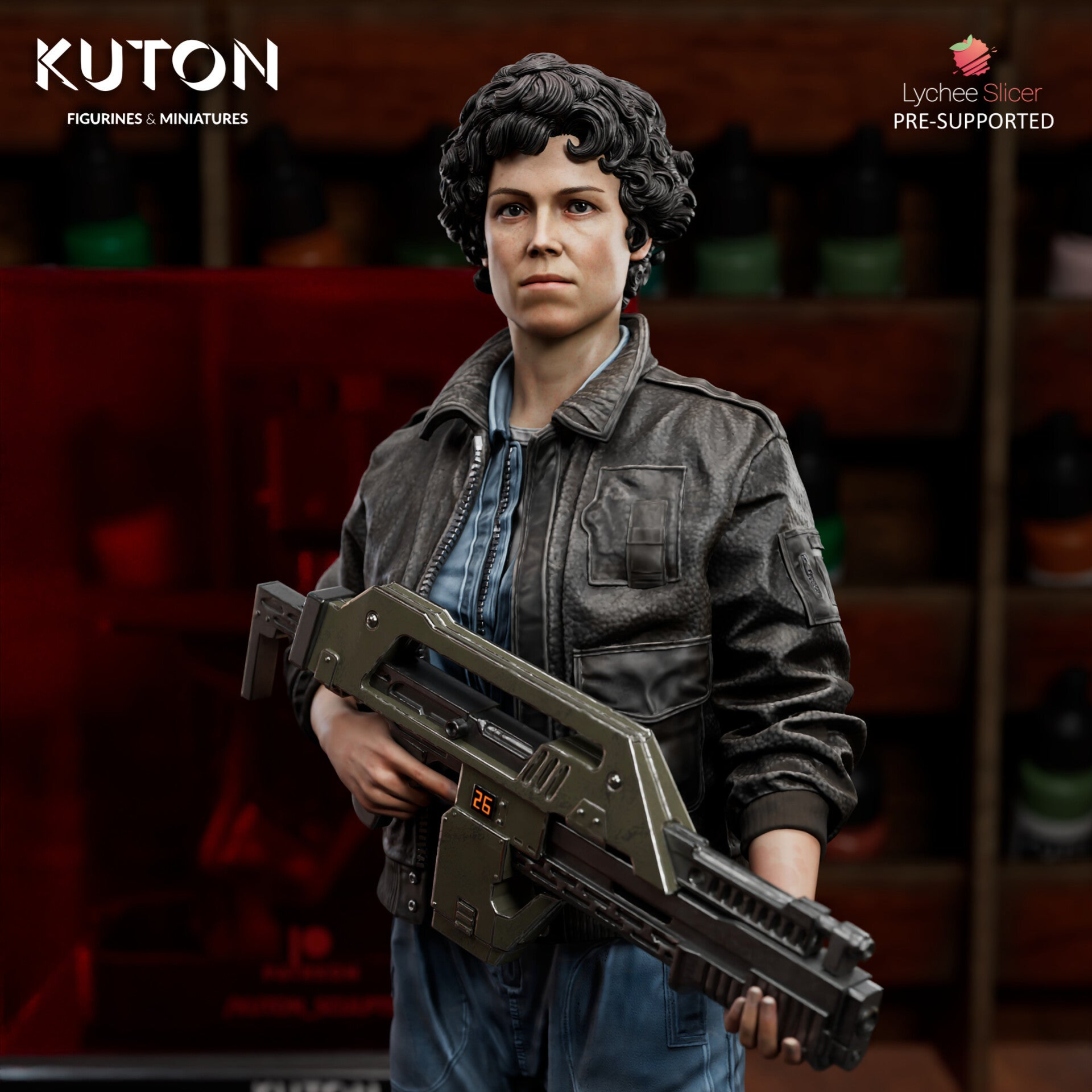 Ellen Ripley (Alien) - Bust - by Kuton Figurines