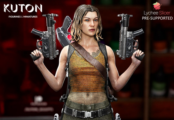 Alice (Resident Evil) - Bust - by Kuton Figurines