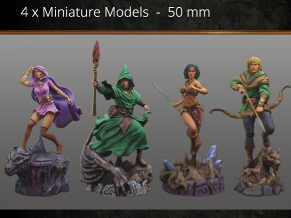 Classic DnD Set - 50mm Scale - by TD-Saber