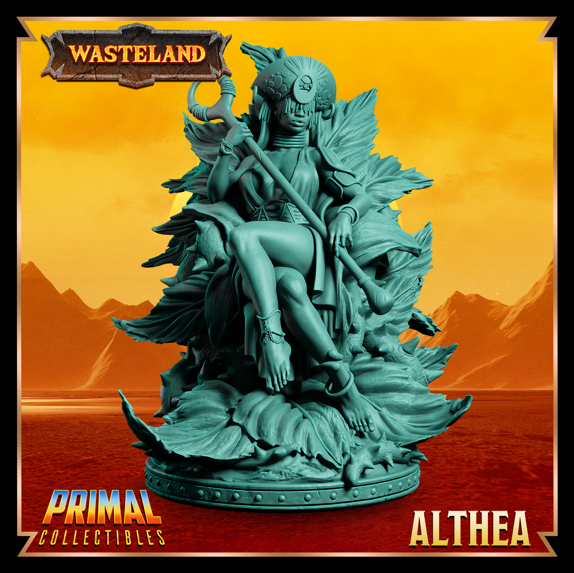 Wasteland - SorcererQueen Althea - by Primal Collectibles