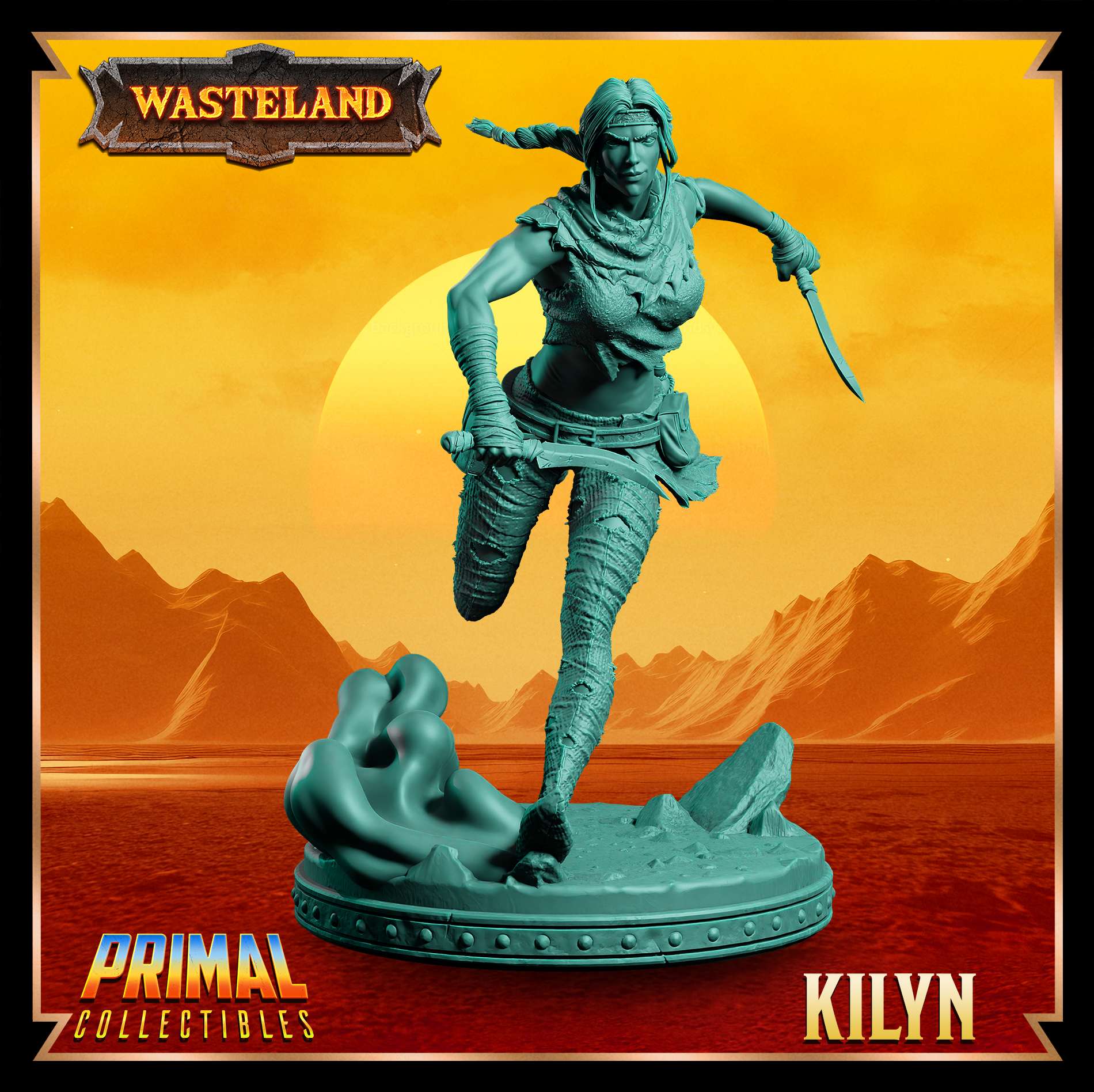 Wasteland - Elf Kilyn - by Primal Collectibles