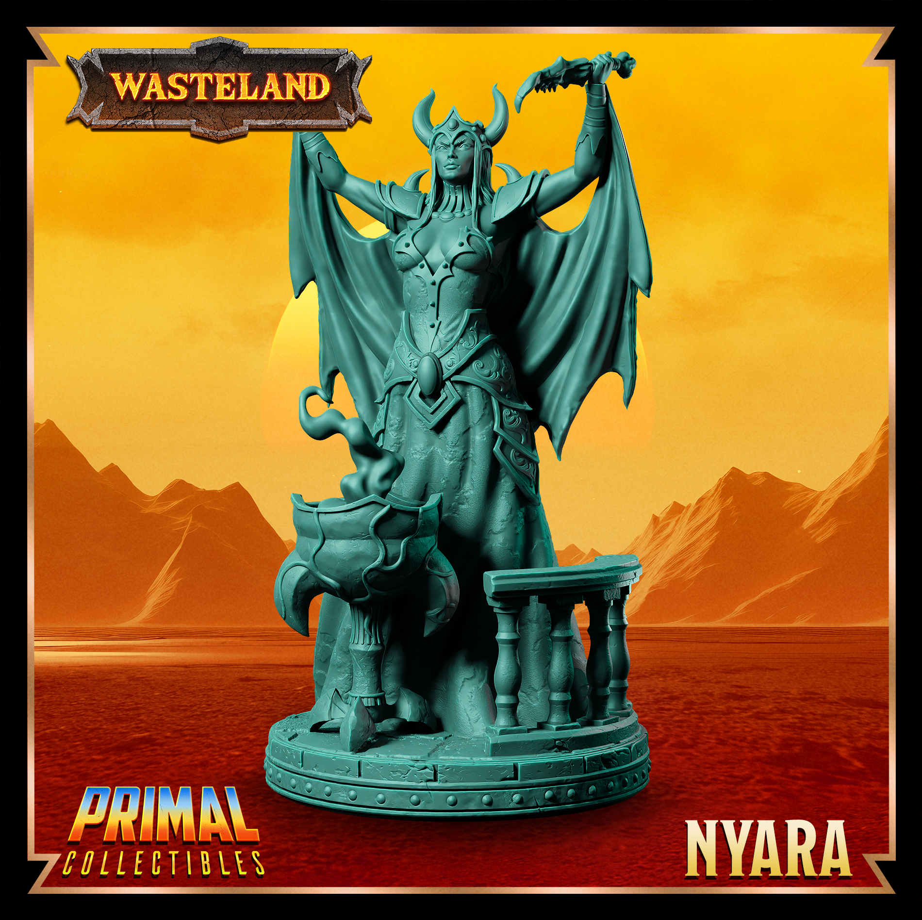 Wasteland - SorcererQueen Nyara - by Primal Collectibles