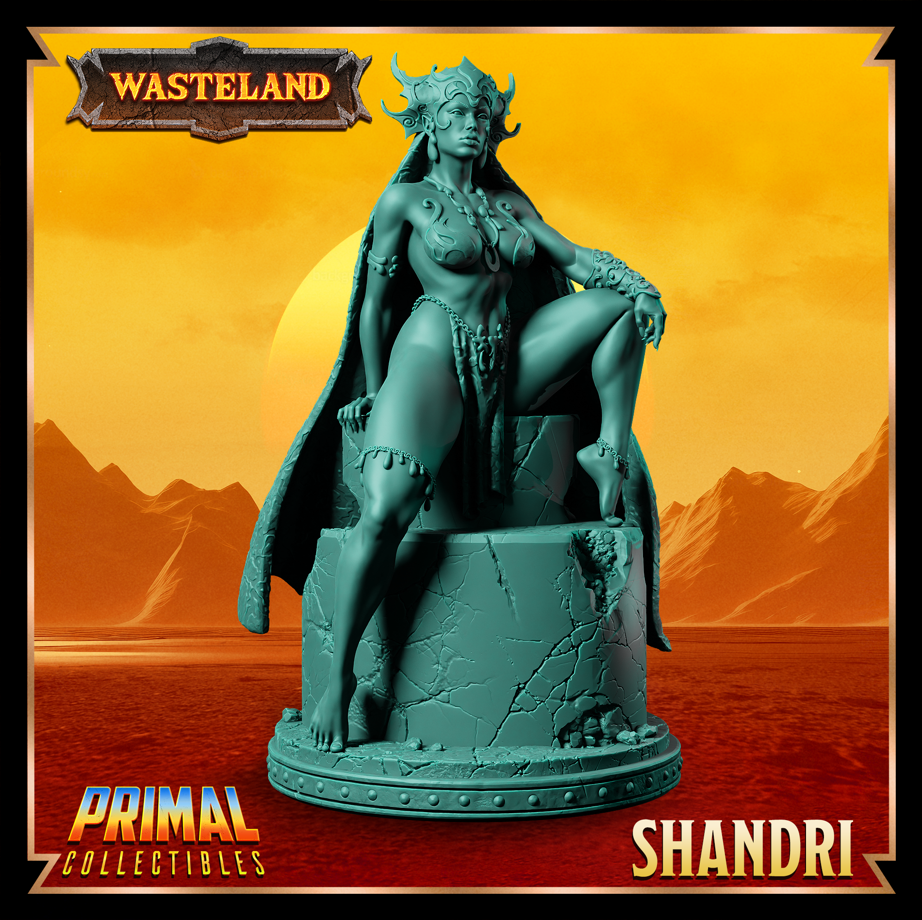 Wasteland - SorcererQueen Shandri - by Primal Collectibles