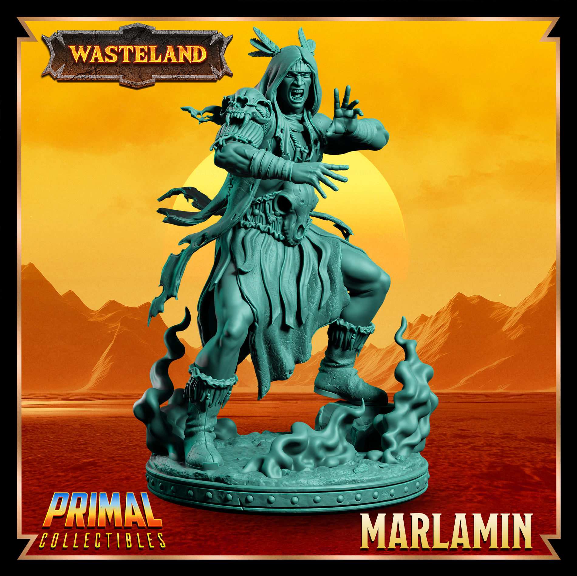Wasteland - Cleric Marlamin - by Primal Collectibles