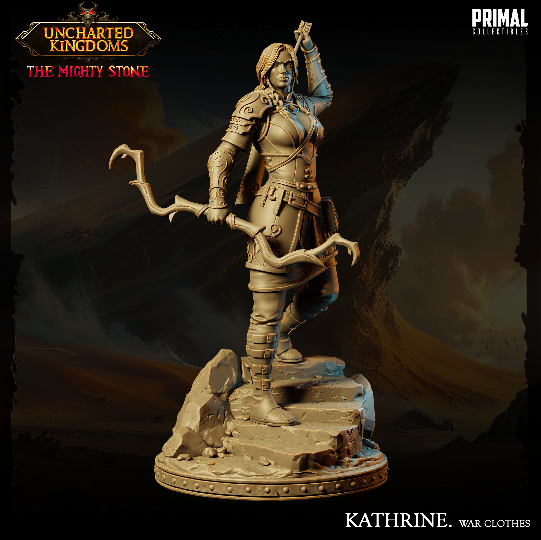 The Mighty Stone - Fighter Kathrine - by Primal Collectibles