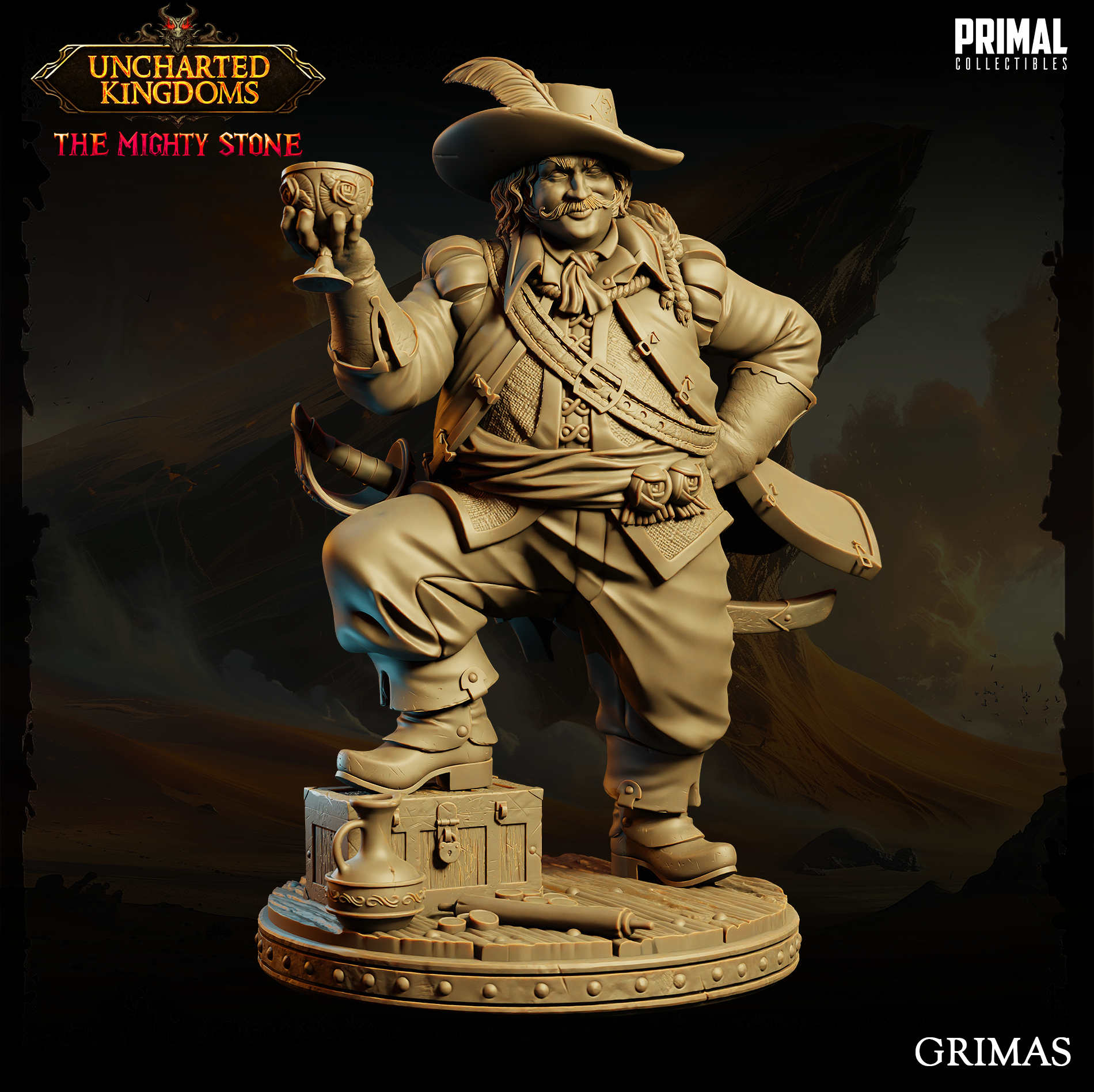 The Mighty Stone - Moneylender Grimas - by Primal Collectibles