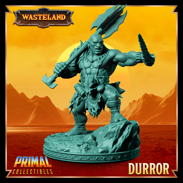 Wasteland - Durror, Dwarf Male - by Primal Collectibles
