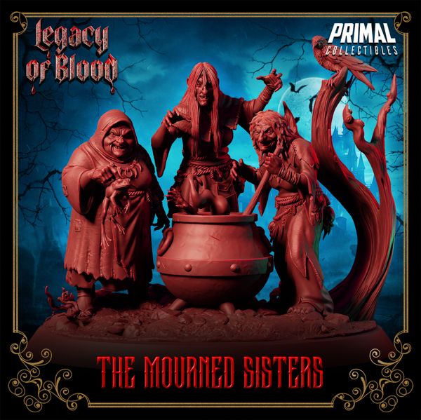 Legacy of Blood - Witches the Mourned Sisters - by Primal Collectibles