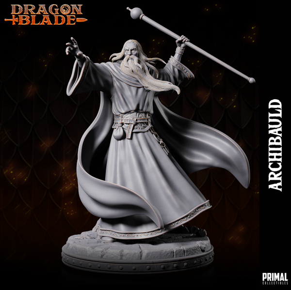 Dragon Blade - Archbauld, Wizard - by Primal Collectibles