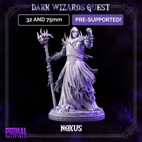 Dark Wizards Quest - Noxus Boss - 32mm - by Primal Collectibles