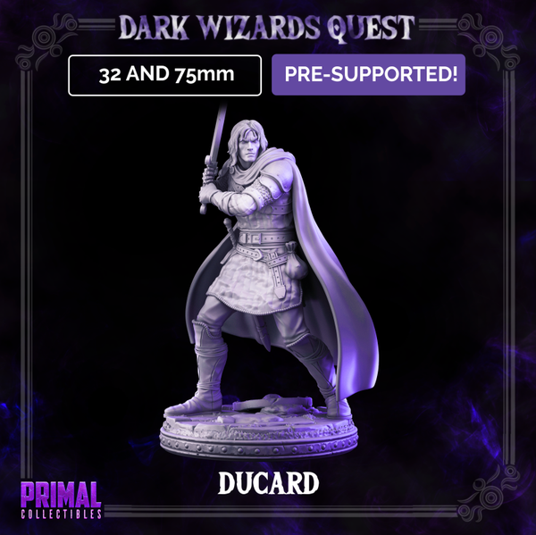 Dark Wizards Quest - Ducard Swordsmen - 32mm - by Primal Collectibles