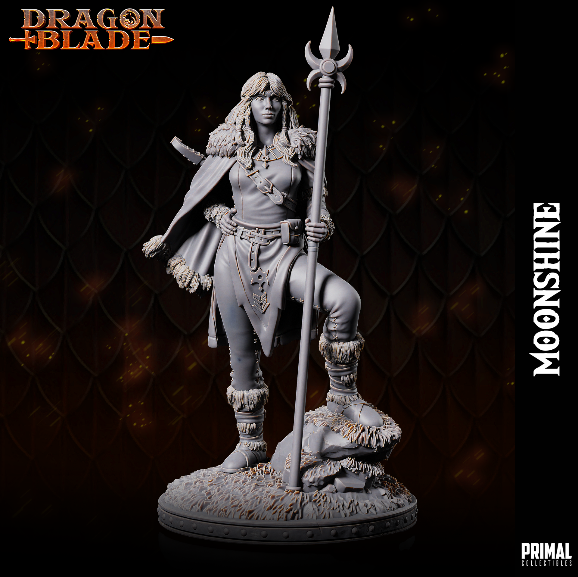Dragon Blade - Moonshine Cleric - by Primal Collectibles