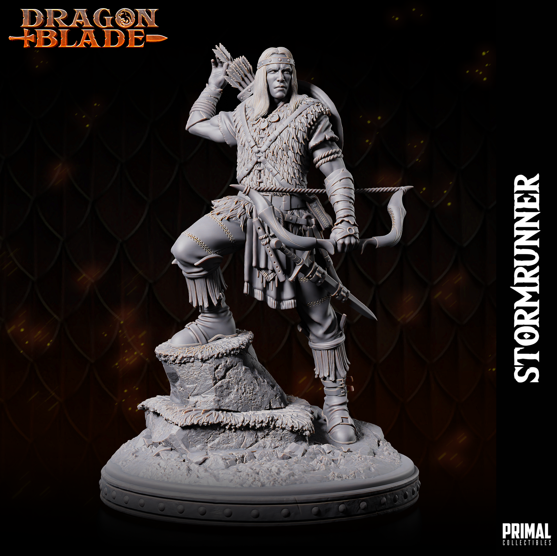 Dragon Blade - Stormrunner, Ranger - by Primal Collectibles