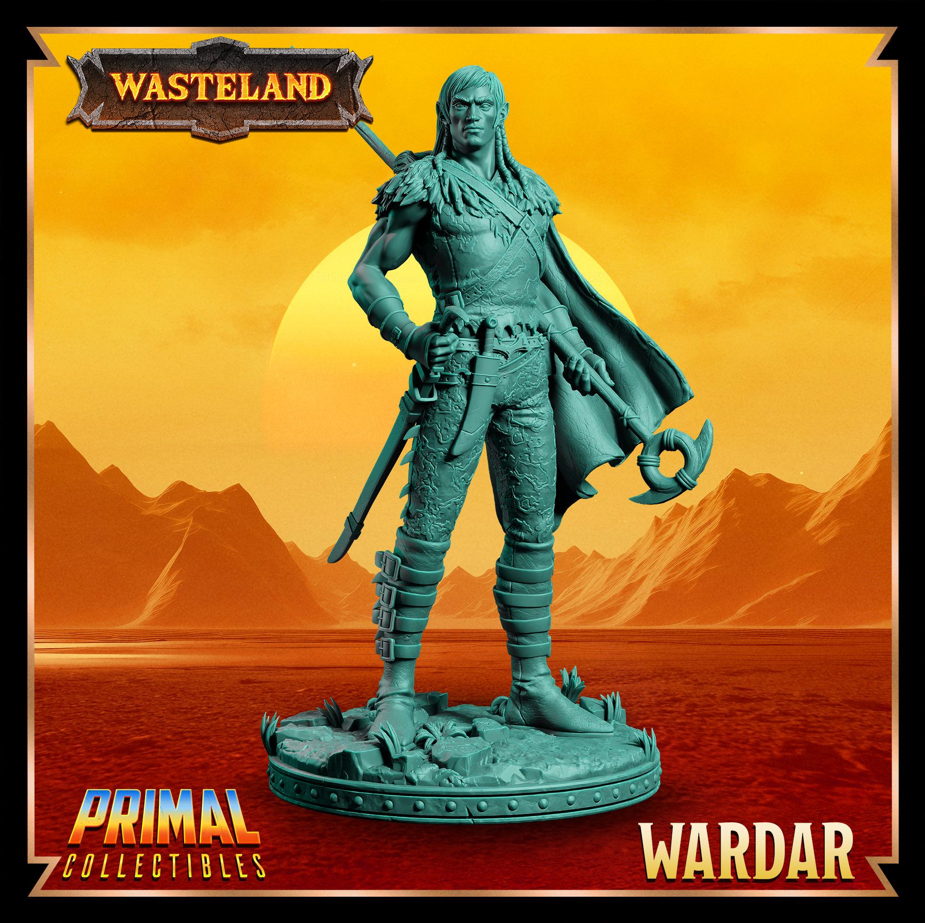 Wasteland - Elf Wardar - by Primal Collectibles