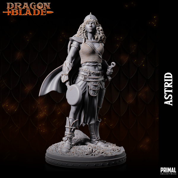 Dragon Blade - Astrid, Female Fighter / Rogue - by Primal Collectibles