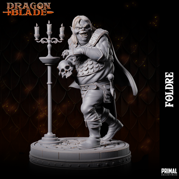 Dragon Blade - Foldre Fewmaster, Hobgoblin - by Primal Collectibles