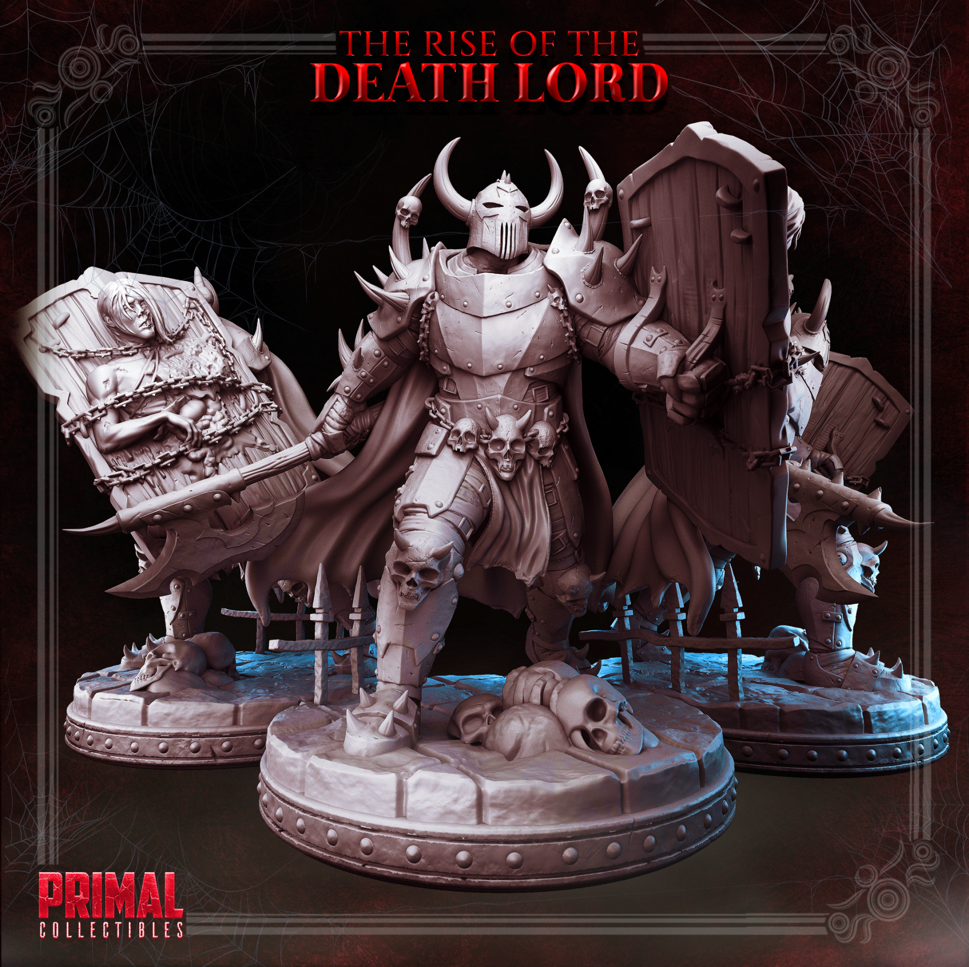 Rise of the Death Lord - Dark Knight Kalsour - by Primal Collectibles