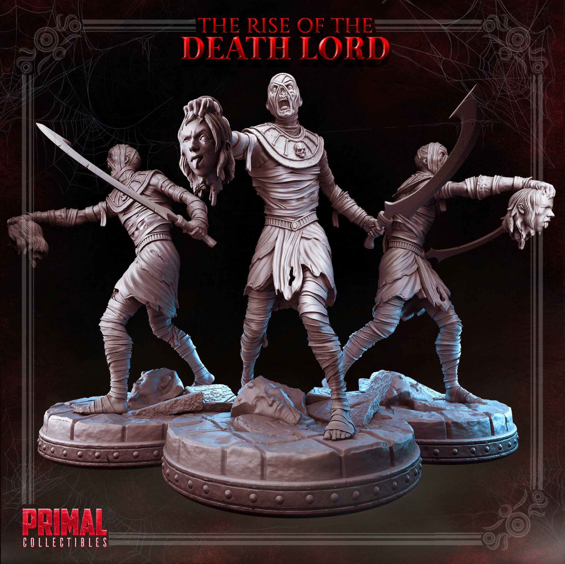 Rise of the Death Lord - Mummy - by Primal Collectibles