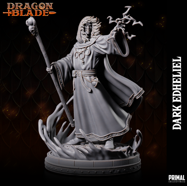Dragon Blade - Dark Edheliel, Wizard - by Primal Collectibles