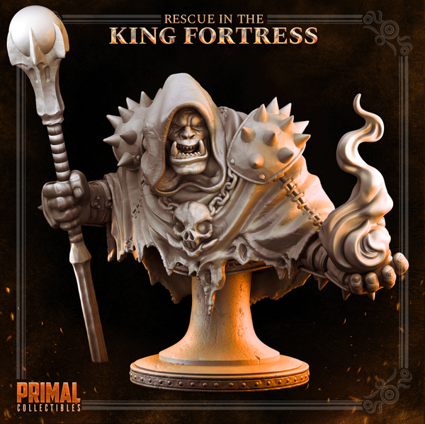 Rescue in the King Fortress - Borgakh Throgson Bust - by Primal Collectibles