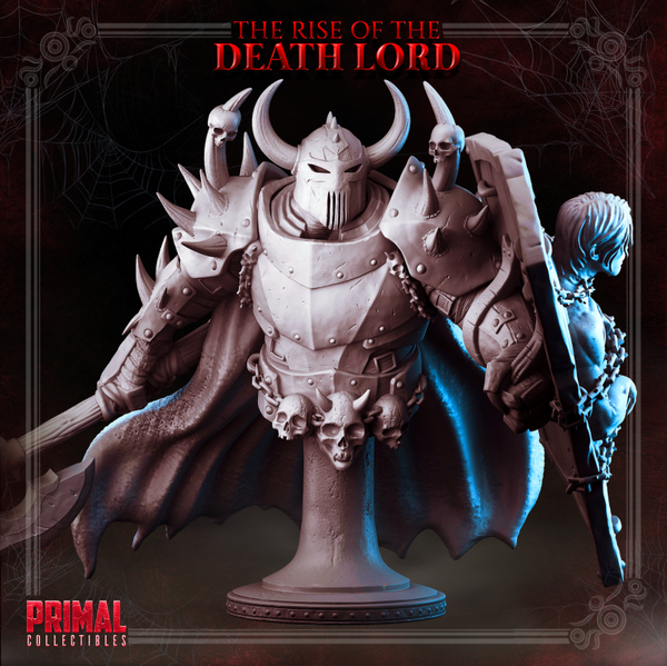 Rise of the Death Lord - Dark Knight Kalsour Bust - by Primal Collectibles