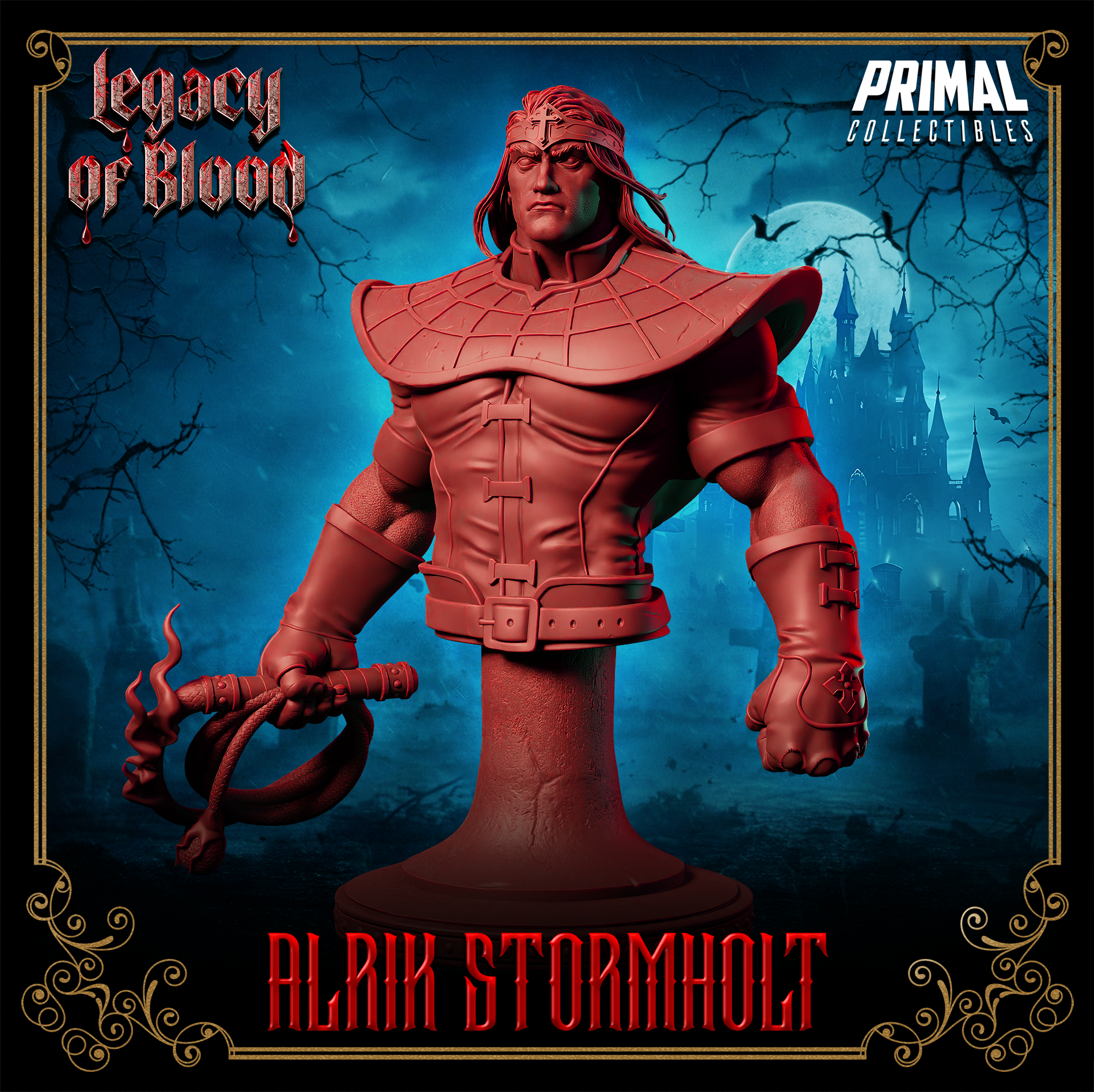 Legacy of Blood - Alrik Stormholt Bust - by Primal Collectibles