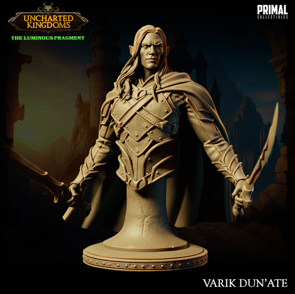 The Luminous Fragment - Varik, Drow Ranger, Bust- by Primal Collectibles