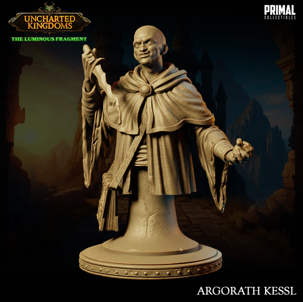 The Luminous Fragment - Evil Wizard Argorath, Bust- by Primal Collectibles
