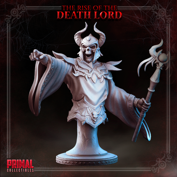 Rise of the Death Lord - Thurgoth Death Lord Bust - by Primal Collectibles