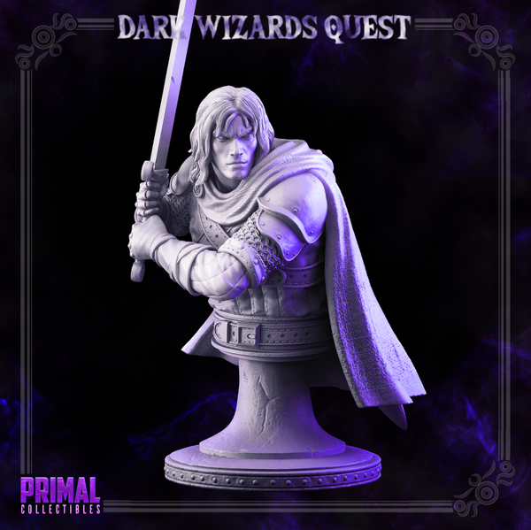 Dark Wizards Quest - Ducard Swordsmen - Bust - by Primal Collectibles