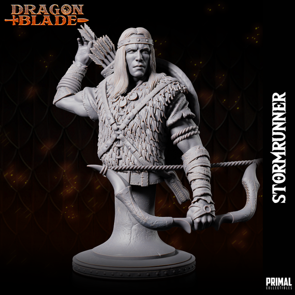Dragon Blade - Stormrunner, Ranger Bust - by Primal Collectibles