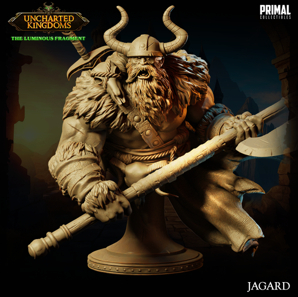 The Luminous Fragment - Jagard, Barbarian King Bust- by Primal Collectibles