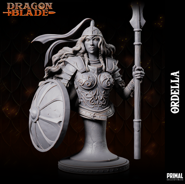 Dragon Blade - Ordella Elf Bust - by Primal Collectibles