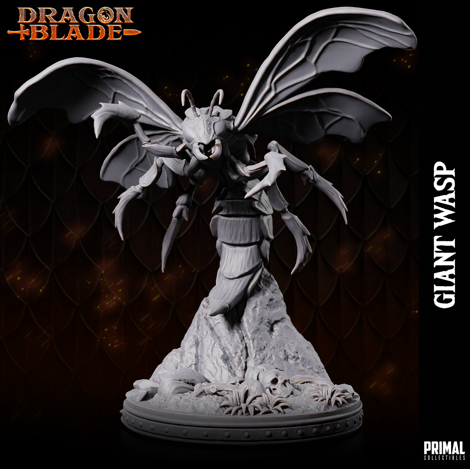 Dragon Blade - Giant Wasp V1 - by Primal Collectibles